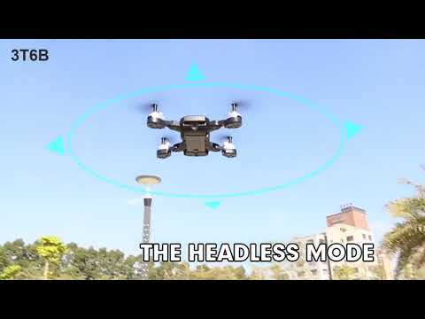 B Qtech Drone with Camera, Foldable WiFi RC Quadcopter Drone, 1080P HD Drone for Kids &