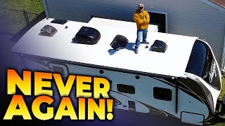 I Stopped Resealing My RV Roof & Did This Instead