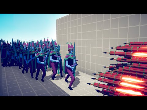 100x NEW YEAR KNIGHT vs EVERY GOD - TABS | Totally Accurate Battle Simulator 2022