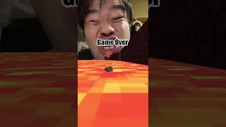 マイクラ　ゲームオーバー（Minecraft Game Over）　#funny #amazing #shorts #viral #fpy #fyp #minecraft #twitch