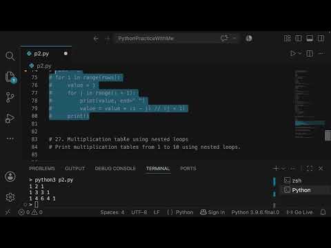 Day 9 Python Practice