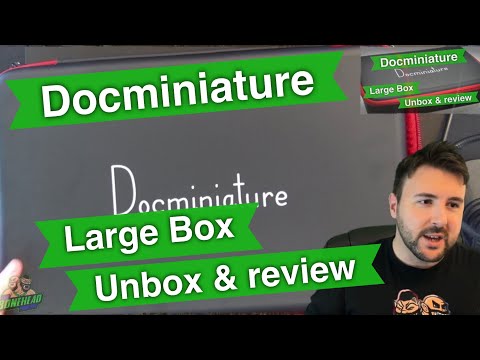 Large Box Carry Case Unbox & Review  | Docminiature (Bonehead Podcast)