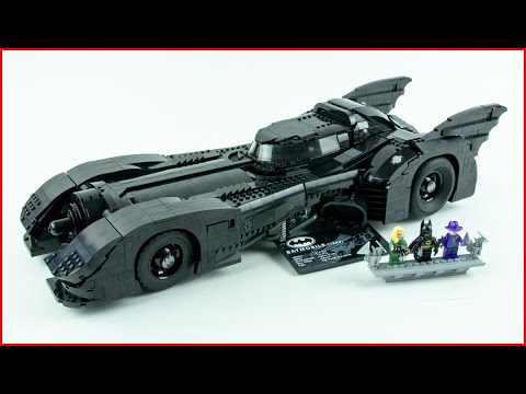 Vidéo LEGO DC Comics 76139 : La Batmobile de 1989