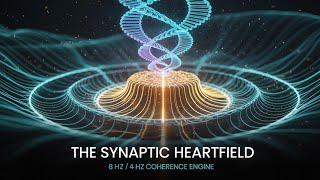 The Synaptic Heartfield | 8 Hz / 4 Hz Coherence Engine