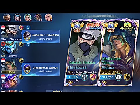 Trying Duo Ranked with the Top Global 1 Hayabusa! Kakashi Sensei Went Crazy!