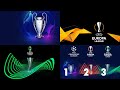 UEFA Champions League, Europa League and Europa Conference League Draw