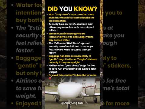 Airport Secrets They Hide From You