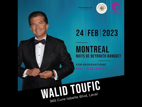 Walid Toufic: 50 Years of Stardom and Keeps on Shining!!!
