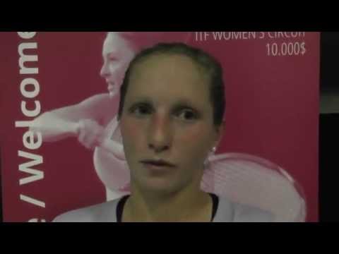 EMPIRE Womens Indoor 2015: Reka-Luca JANI (HUN) [1] - Anna VRBENSKA (CZE) 7:5, 3:6, 7:5
