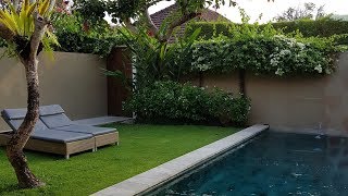 WALKING TOUR [2017.08] Inside the Pool Villa at Uma Sapna in Seminyak, Bali
