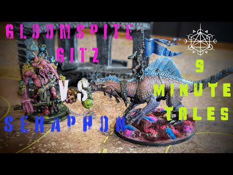 9 Minute Tales: Gloomspite Gitz vs Seraphon NEW GHB! Warhammer Age of Sigmar Battle Report