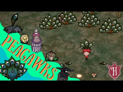 Don't Starve Hamlet Guide: Peagawks & Peagawk Plumes