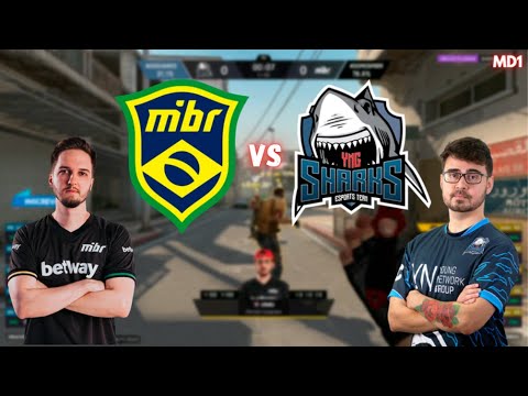MIBR vs SHARKS - CBCS Elite League Season 1 - MD1