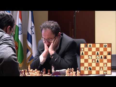The FIDE World Chess Championship Match. Game 7. B. Gelfand - V. Anand (pt. 11)