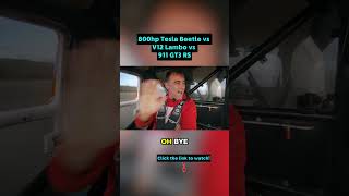 Lambo V12 v GT3 RS v ...Tesla Beetle?! 🤯