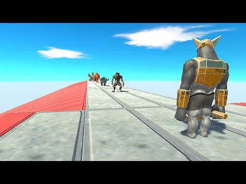 Ghor Hammer vs Fantastic - Animal Revolt Battle Simulator