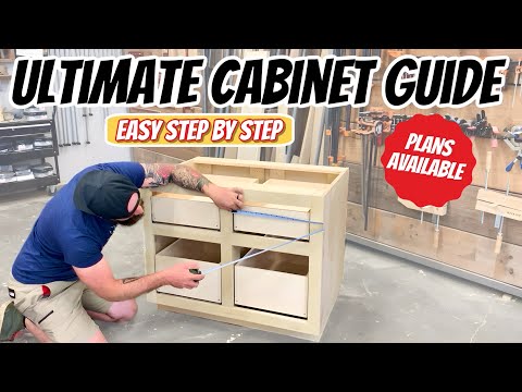 The Ultimate Cabinet Building Guide || How to Build DIY Cabinets