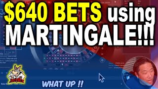 Martingale Roulette: $640 Bets and a $970 Loss thumbnail