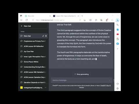 ChatGPT Spirituality ACIM Lesson 192 - I have a function God would have me filled
