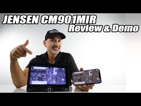 Jensen CM901MIR 9" Multimedia Car Stereo Headunit with USB Mirroring . Review, Unbox and Demo