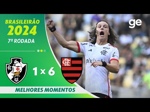 Gols e lances de Vasco da Gama x Flamengo
