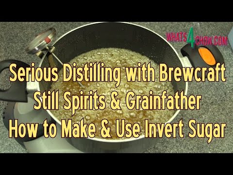 Serious Distilling with Brewcraft, Still Spirits & Grainfather - How to Make Invert Sugar