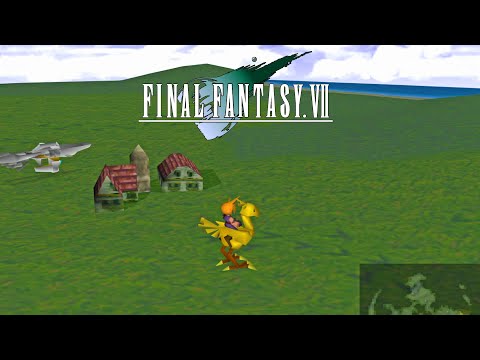 Final Fantasy 7 - [Part 74] - The Gold Chocobo - No Commentary