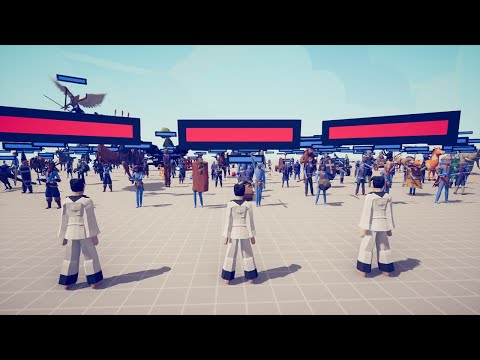 3x TAEKWONDO CHAMPION vs ALL FACTION UNITS - TABS - Totally Accurate Battle Simulator