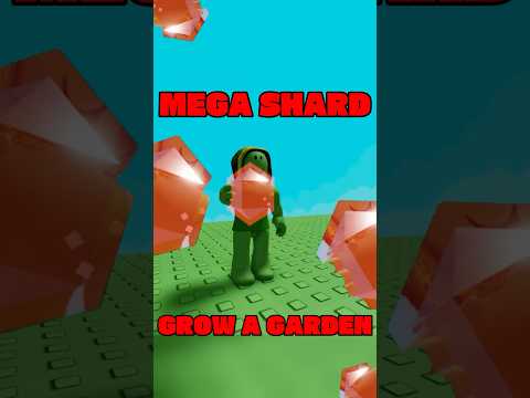 MEGA SHARD?? GROW A GARDEN#growagarden #fyp #roblox #update #foryou