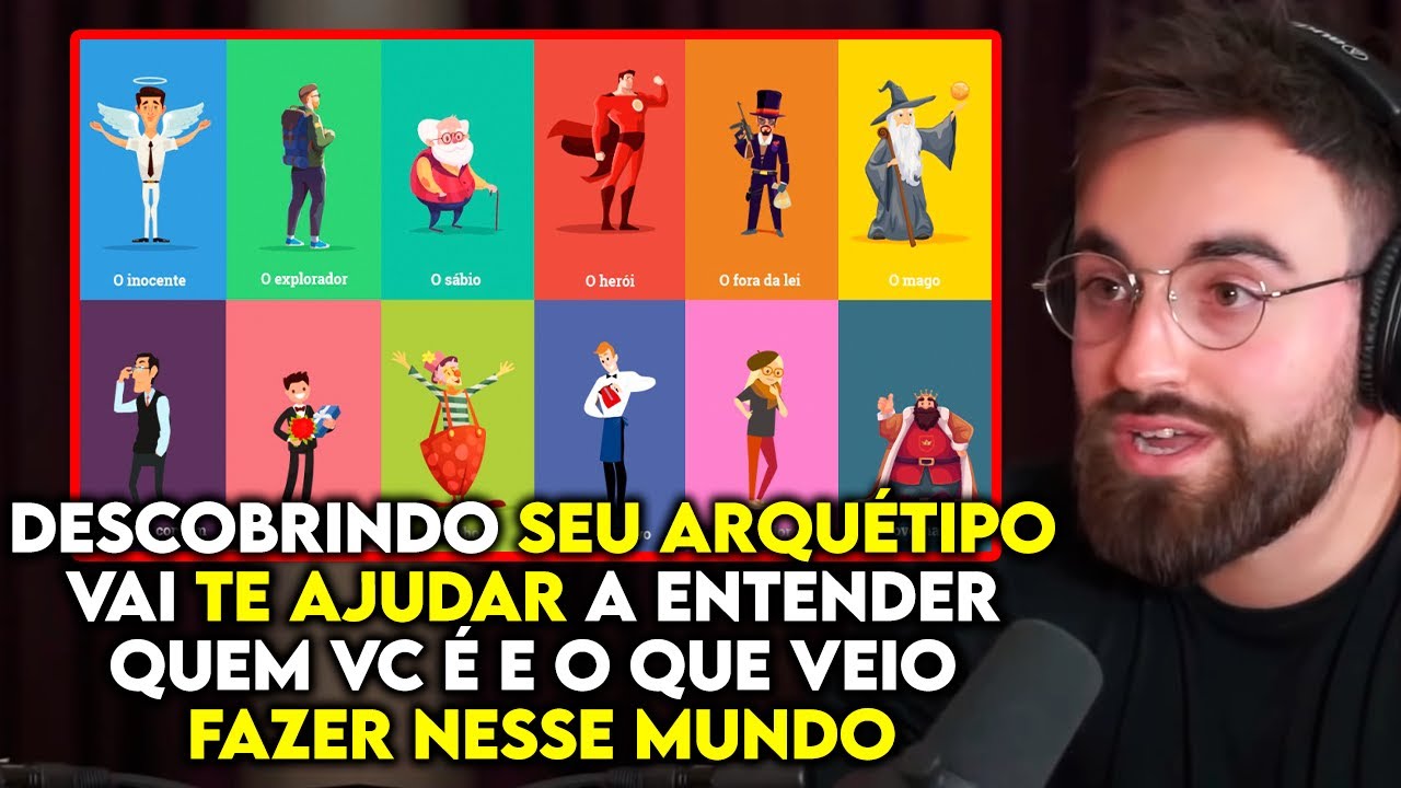 COMO DESCOBRIR SEU ARQUÉTIPO (PSICANALISTA) | Lutz Podcast