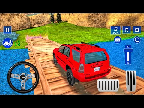 Offroad Jeep Hill 4x4 Driving Simulator - Luxury SUV Prado Mountain Drive - Car game - Android games