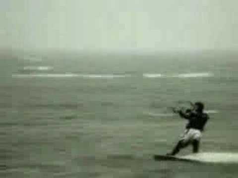 Kite boarding accident