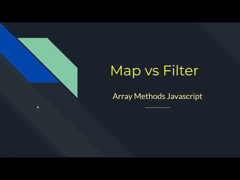 Javascript Interview Question Map Vs Filter Array Methods Comparison