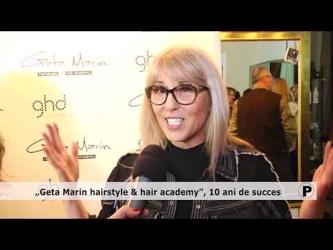 „Geta Marin hairstyle and hair academy ”, 10 ani de succes