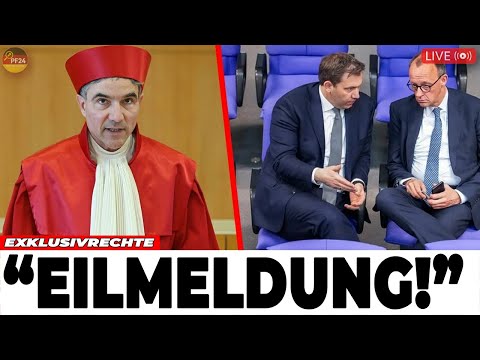 🚨 VOR 4 MIN! 🚨 Merz TRITT ZURÜCK? — Das Bundesgericht fällt das endgültige Urteil!