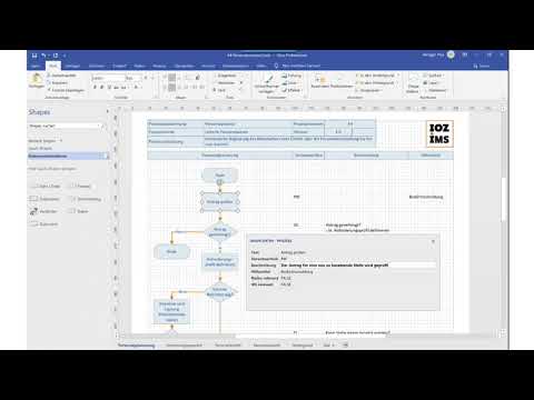 Prozesse in Microsoft Visio zeichnen | IOZ Visio Template