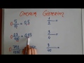 6. Sınıf  Matematik Dersi  Ondalık Gösterim konu anlatım videosunu izle