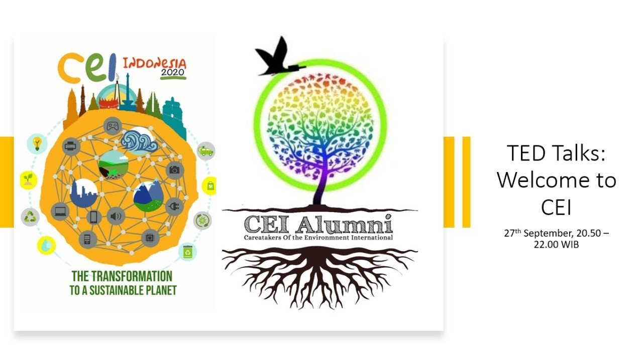 CEI Talks: Welcome to CEI