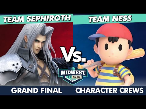 Midwest Arcadian IV Character Crews GRAND FINALS - Sephiroth Vs. Ness SSBU Ultimate Tournament