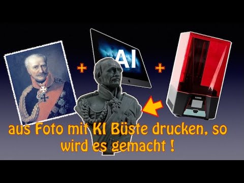 KI trifft Geschichte: Mein 3D-gedruckter Feldmarschall Blücher aus einem einzigen Foto