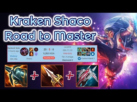 Kraken + Sanguine Road to Master - Season 11 [League of Legends] Full Gameplay - Infernal Shaco