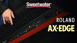Video thumbnail for Roland AX-Edge 49-Key Keytar Synth Demo — Daniel Fisher by Sweetwater