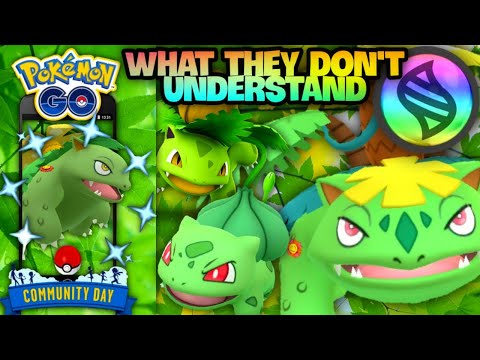 *Secret Shiny Venusaur Community Day* Pokemon GO // What complainers don't know // *BEST GRASS TYPE*