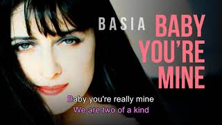 Baby You&#39;re Mine | Basia | Karaoke