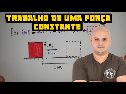 Trabalho de uma força constante