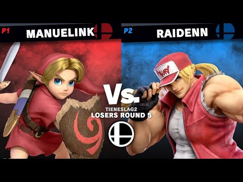 TienesLag2 - Losers Round 5 Raidenn (Terry) VS Manuelink (Young Link)