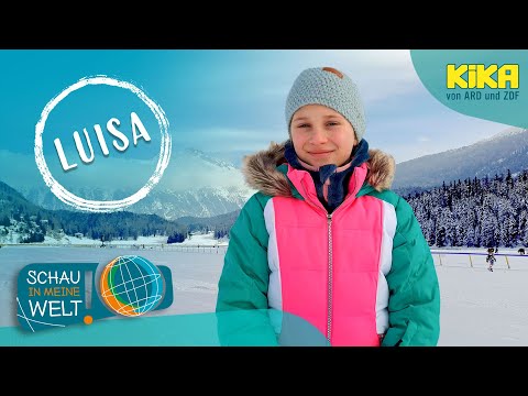 Pferderennen im Schnee | Schau in meine Welt! | Mehr auf KiKA.de