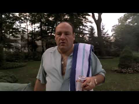 The Sopranos: Carmela drains the pool