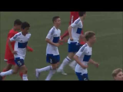 U15 Føroyar Sveis, fyrsta altjóða mál