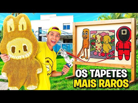 FIZ OS TAPETES MAIS RAROS DO MUNDO *Presenteei os rosa !